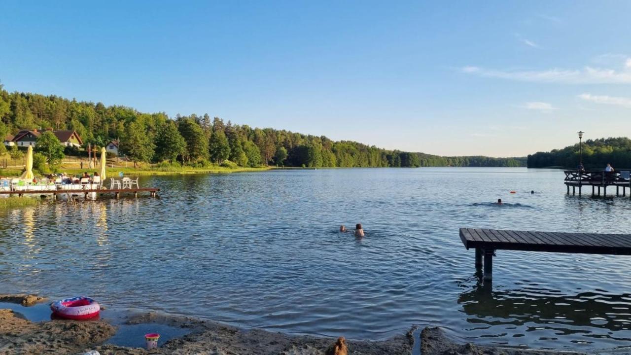 Dom Na Wczasowej Kaszuby Z Balia Z Jacuzzi I Sauna Golubie Extérieur photo