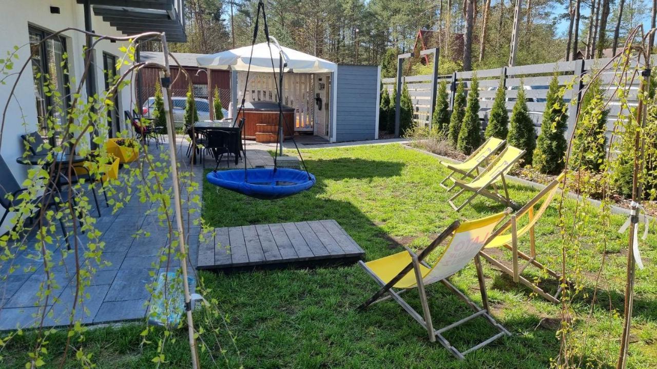 Dom Na Wczasowej Kaszuby Z Balia Z Jacuzzi I Sauna Golubie Extérieur photo